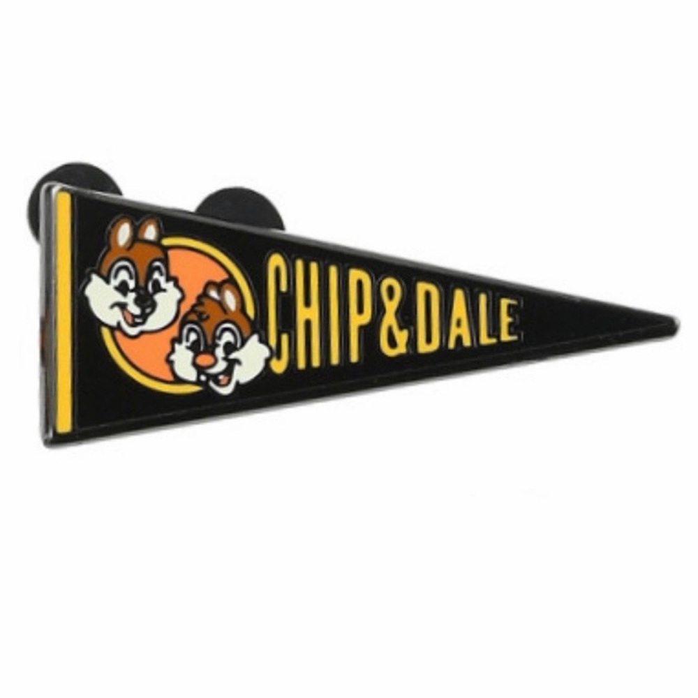 Disney Mickey & Friends 2023 Pennant Mystery Blind Box Pin - Chip & Dale